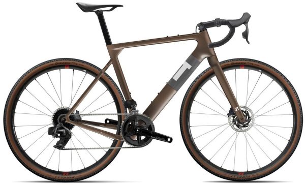 3T Exploro Team Rival AXS 2X - 28 Zoll 22K Diamant - coffee