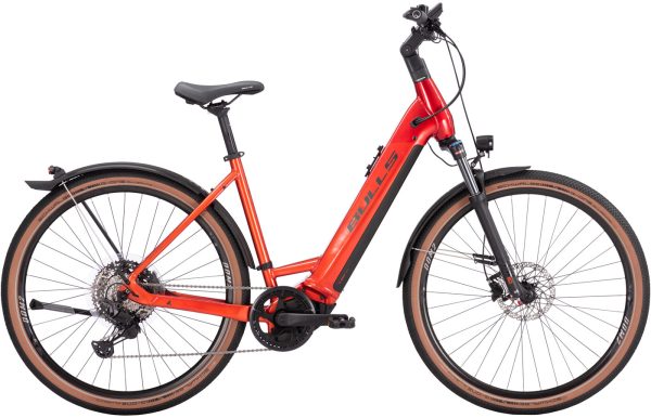 BULLS Cross Rider EVO 2 - 29 Zoll 750Wh 11K Wave - metallic orange / chrome red