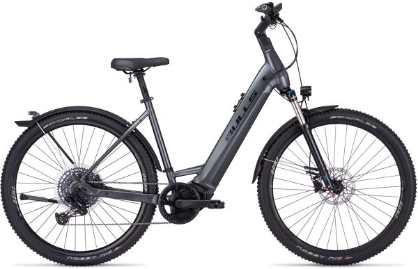 BULLS Cross Rider EVO 2 750 - 29 Zoll 750Wh 12K Wave - grey matt