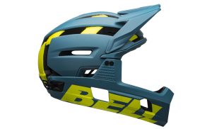 Bell Super Air R Mips - matte/gloss blue/hi-viz