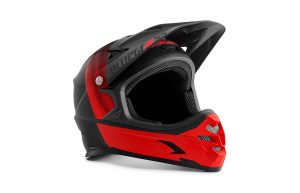 Bluegrass Intox Helm - Black Red Matt