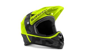 Bluegrass Intox Helm - Yellow Fluo Black Matt