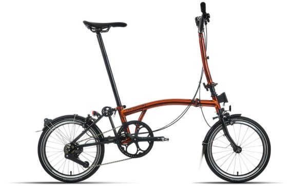 Brompton C-Line Explore - Typ H - 16 Zoll 6N Faltrad - Flame Lacquer