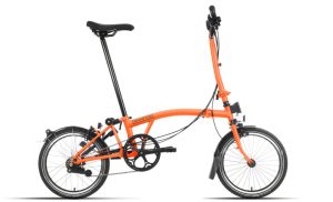 Brompton C-Line Explore - Typ H - 16 Zoll 6N Faltrad - Sunset Orange