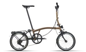 Brompton P-Line Explore - Typ H - 16 Zoll 12K Faltrad - Bronze Sky