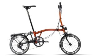 Brompton P-Line Explore - Typ H - 16 Zoll 12K Faltrad - Flame Lacquer