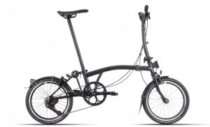 Brompton P-Line Urban - 4 speeds - Typ M - 16 Zoll 4K Faltrad - Midnight Black Metallic