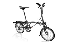 Brompton P-Line Urban - Typ H - 16 Zoll 4K Faltrad - Midnight Black