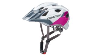 Cratoni AllRide - white-pink glossy