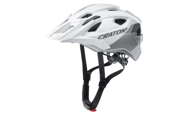 Cratoni AllRide - white-silver glossy