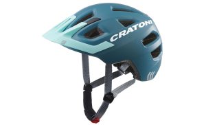 Cratoni Maxster Pro Kinderhelm - steel blue matt