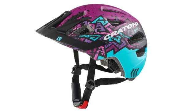 Cratoni Maxster Pro Kinderhelm - wild-purple matt