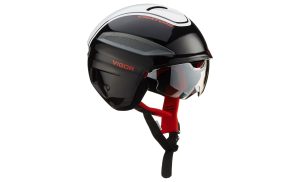 Cratoni Vigor - black-white-red glossy