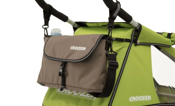 Croozer Schiebebügeltasche Kid - Meadow Green Sand Grey