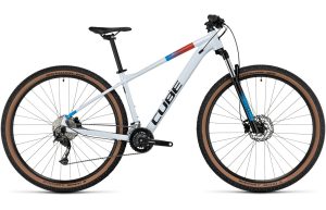 Cube Aim SLX - 27.5 // 29 Zoll 18K Diamant - white´n´blue´n´red