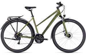 Cube Nature Allroad - 28 Zoll 24K Trapez - shinymoss´n´black