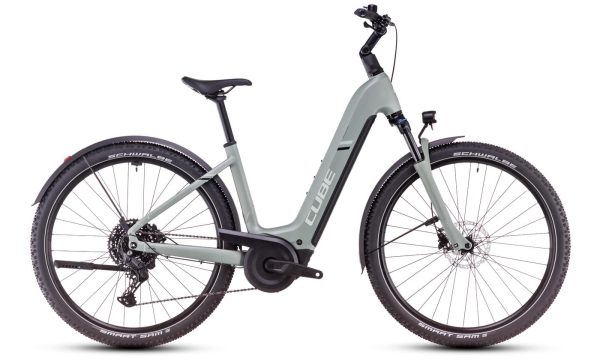 Cube Nuride Hybrid Pro Allroad - 29 Zoll 800Wh 10K Wave - pistachio´n´stonegrey