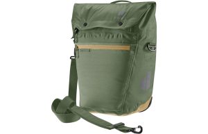 Deuter Mainhatten 17+10 (2022) multifunktionale Fahrradtasche - khaki-clay