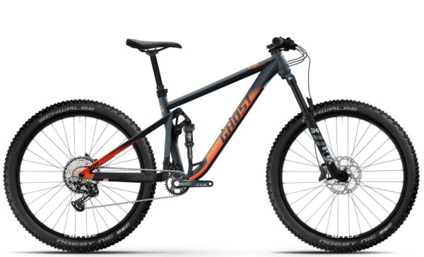 Ghost Riot Trail Essential - 27.5 // 29 Zoll 12K Fully - dark grey/rusty orange - matt