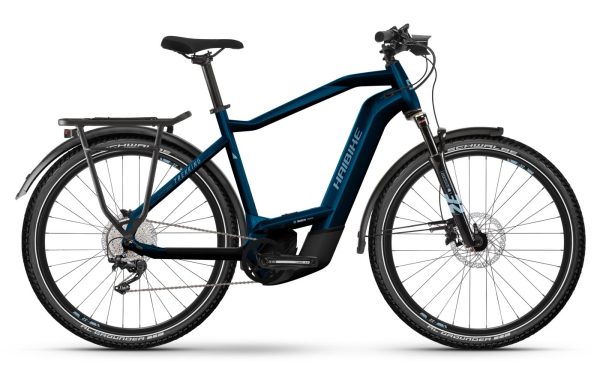 Haibike Trekking 8 - 27.5 Zoll 750Wh 11K Diamant - GLOSS_ROY BLUE_MET SILVER