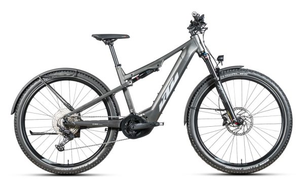 KTM Macina Chacana X-LFC - 29 Zoll 750Wh 10K Fully - Machine Grey Matt