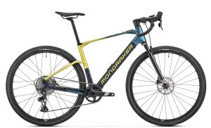 Mondraker DUSTY R - 28 Zoll 350Wh 12K Diamant - Blau Gelb Grün