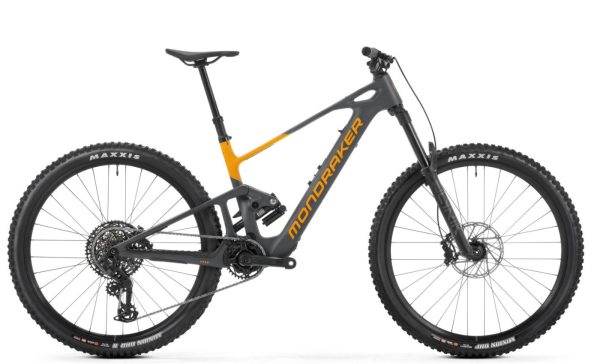 Mondraker NEAT R - 29 Zoll 360Wh 12K Fully - Obsidian Gelb Grau