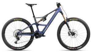 Orbea RISE LT M10 - 29 Zoll 630Wh 12K Fully - Tanzanite Carbon View - Carbon Raw