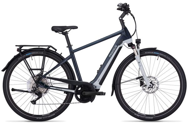 PEGASUS Premio Evo 10 Lite - 28 Zoll 625Wh 10K Diamant - saphire black matt/cool grey