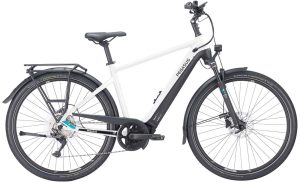 PEGASUS Premio Evo 10 Lite - 28 Zoll 750Wh 10K Diamant - metallic off white