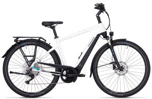 PEGASUS Premio Evo 10 Lite 750 - 28 Zoll 750Wh 10K Diamant - metallic off-white/black matt