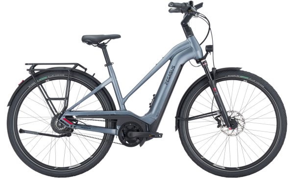 PEGASUS Premio Evo NV Lite Belt - 28 Zoll 750Wh ENVIOLO Trapez - grey matt