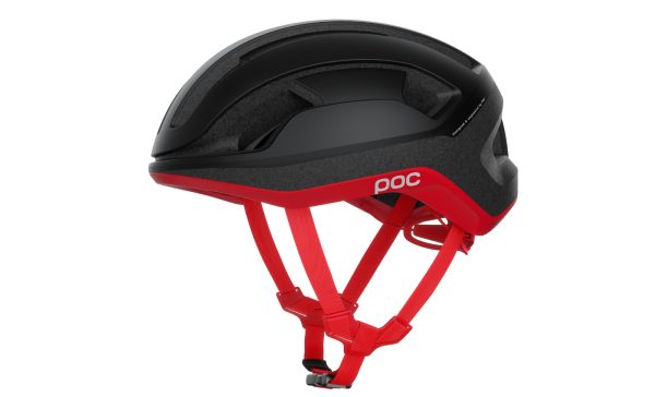 POC Omne Lite - uranium black/prismane red matt