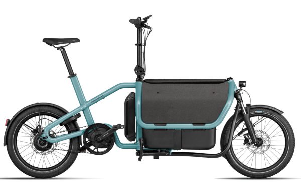 Riese und Müller Carrie vario - 20 Zoll 545Wh Enviolo Lastenrad - Aqua