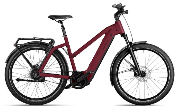 Riese und Müller Charger4 Mixte GT vario CORE - 27.5 Zoll 625Wh Enviolo Trapez - Dark Red Matt