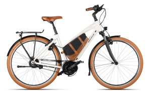 Riese und Müller Cruiser2 Mixte vario - 28 Zoll 545Wh Enviolo Trapez - cream