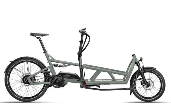 Riese und Müller Load 60 vario - 20/26 Zoll 1000Wh Enviolo Lastenrad - tundra grey matt