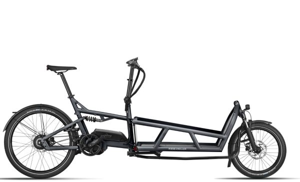 Riese und Müller Load 75 Vario - 26/20 Zoll 500Wh Enviolo Lastenrad - Coal Grey Matt