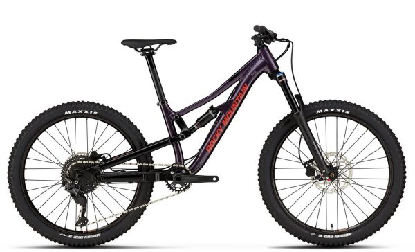 Rocky Mountain Reaper 24 - 24 Zoll 10K Fully - Black/ Purple