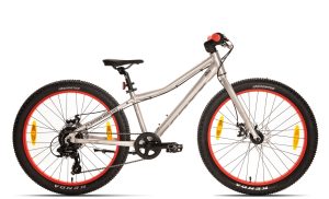 Scott Scale 24 FCB rigid - 24 Zoll 8K Diamant - uni raw alloy red