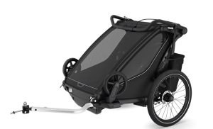 Thule Chariot Sport 2 double - Kinderfahrradanhänger - Black