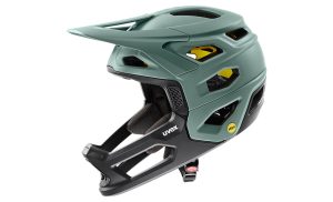 Uvex Revolt MIPS Fahrradhelm - moss green black matt