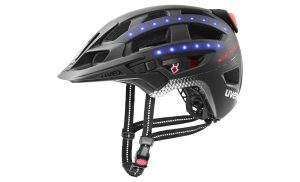 Uvex finale light 2.0 - black-silver matt