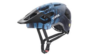 Uvex react Jr. MIPS - Junioren MTB Helm -  Azure Deep Space Matt