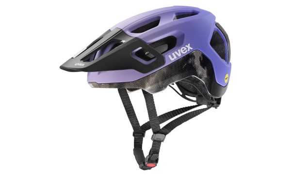 Uvex react MIPS - MTB Helm - Lilac Oak Matt