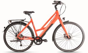 Velo de Ville AEF 400 Urban Street - 28 Zoll 250Wh 9K Wave - planetrot matt